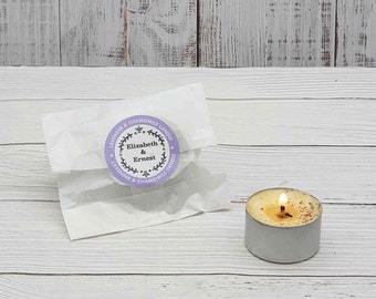 All Natural Soy Wax Tea Light |  Scented With Essential Oil