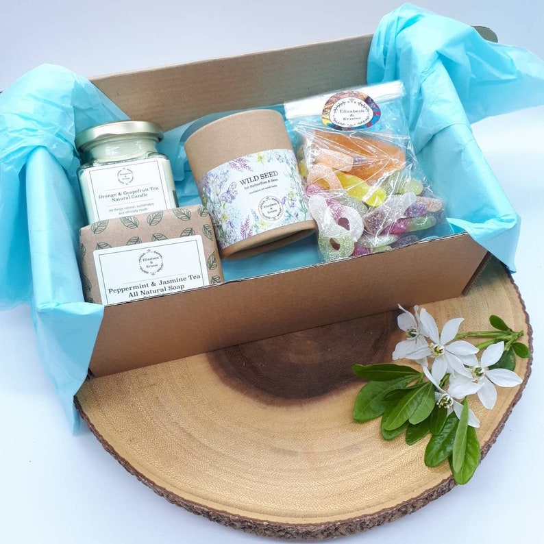 Sustainable EcoFriendly Gift Box Candle Soap Bar Seedbom Etsy