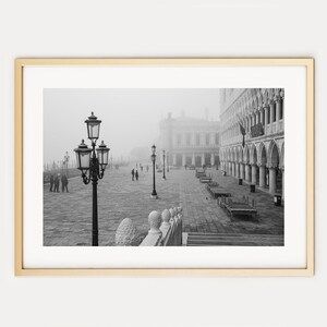 Venice in the fog: &quot;The Hands of Time&quot; (Venice art print, Italy art print, Venice wall art, Venice, Italy print, travel photo, wall art)