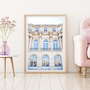 Paris Photo Print // &quot;Royal Facade&quot; (Paris Travel Photography, Paris Building, Paris Photography Print, Fine Art Photography)