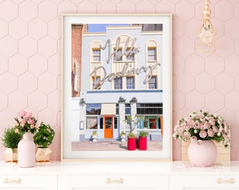 London Travel Print // "Hello Darling" ( London Art Prints, London Architecture, London Photography, Travel Photography, Photo Print)