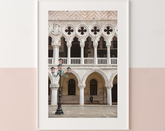 Venice in the fog: "Colonna di San Marco" (Venice art print, Italy art print, Venice wall art, Venice, Italy print, travel photo, wall art)
