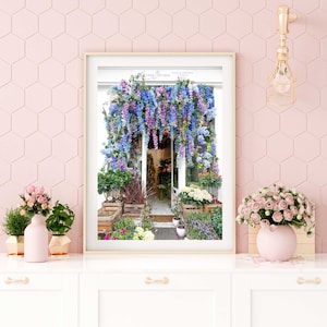 London Travel Print // “Floral Fantasy” ( London Art Prints, London Architecture, London Photography, Travel Photography, London Print)