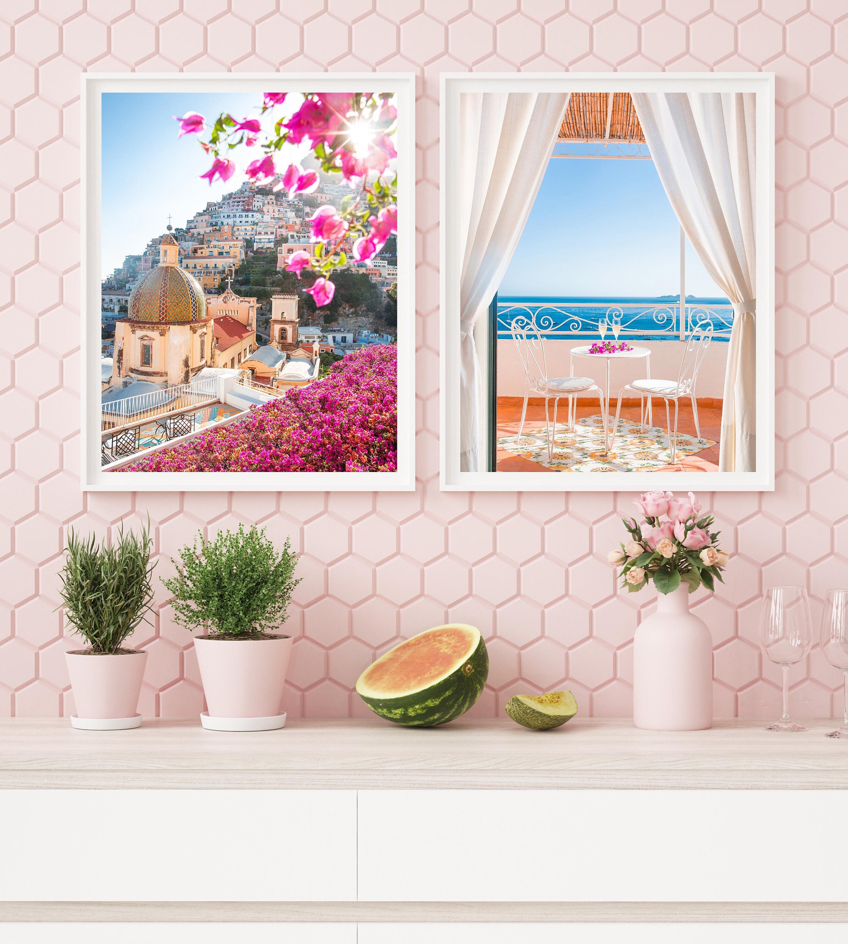Positano Print Set De