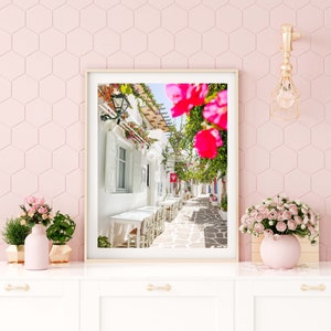 Mykonos Greece Photo Print // "Paros Perfection" (Greece wall art, digital fine art,art photography, greece love gift, unique photo print)