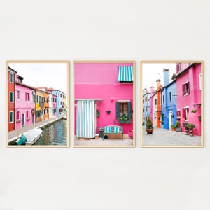 Italy Print: Burano Bliss, Italy Wall Art, Italy Photography, Travel Photo Print, Fine Art Print, Travel Wall Art, Travel Photography image 2