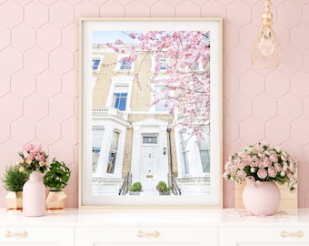 London Travel Print // “Chelsea in Bloom” (London Prints, London Architecture, London Photography, Travel Photography, Fine Art Photography)
