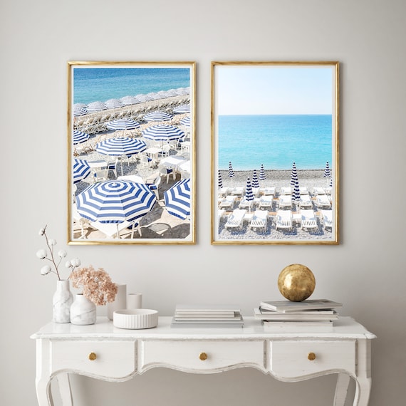 French Riviera Print set: "Riviera Amour" // Nice (France Photography, Nice, France Wall Art, France prints, Europe Prints, Fine art)
