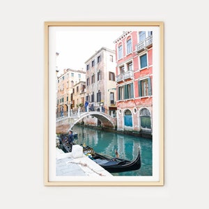 Italy Photo Print // Perfect Venezia (Venice, Italy travel photography, Italy photography print, gondola, canal, fine art photography)