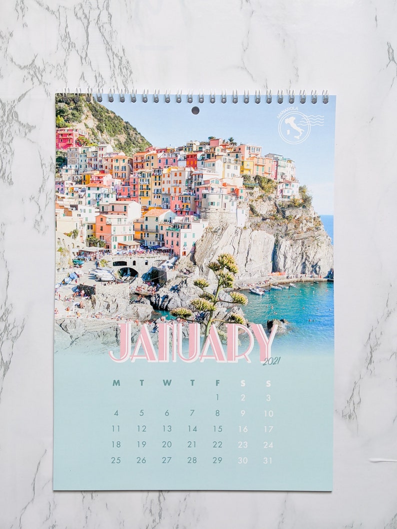 2021 Italy Wall Calendar: Ultimate Italian Summer | Etsy