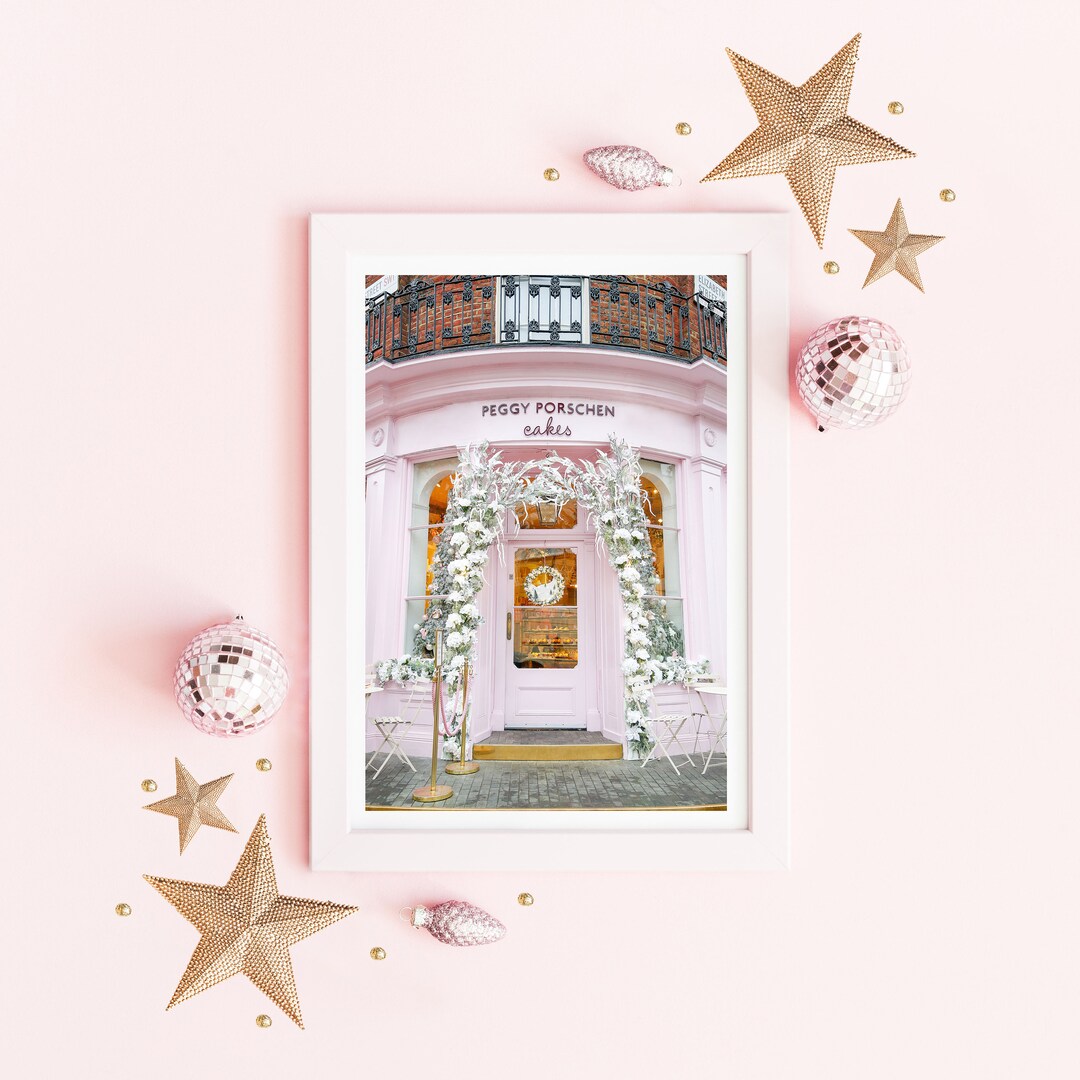 Christmas in London Print peggy Porschen Joy // Etsy