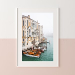 Venice in the fog: &quot;La Nebbia&quot; (Venice art print, Italy art print, Venice wall art, Venice, Italy print, travel photo, wall art)