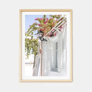 Mykonos Greece Photo Print // "Perfect Mykonos" (Greece wall art, digital fine art,art photography, greece love gift, unique photo print)