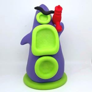 Purple tentacle figure - Day of the tentacle - XXL