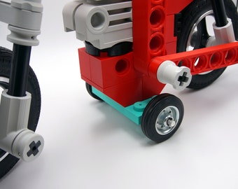 Little wheels for Giant Bricks Motorbike