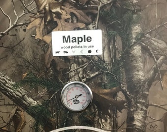 Etichette per pellet per affumicatore - Set di 9 dimensioni 1,5 x 3 pollici