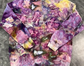 Nike Crewneck/Hoodie Ice Tie Dye | "Stormy Night" Custom Sweatshirt