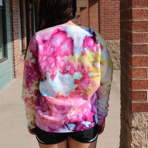 Nike Tie Dye Crewneck/Hoodie, "Kaleidoscope" Nike Unisex Hoodie/Crewneck image 2