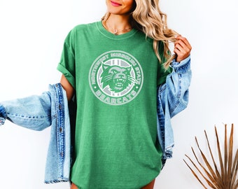 Camiseta divertida de NWMSU, camiseta Bearcat de colores cómodos, camiseta OABAAB