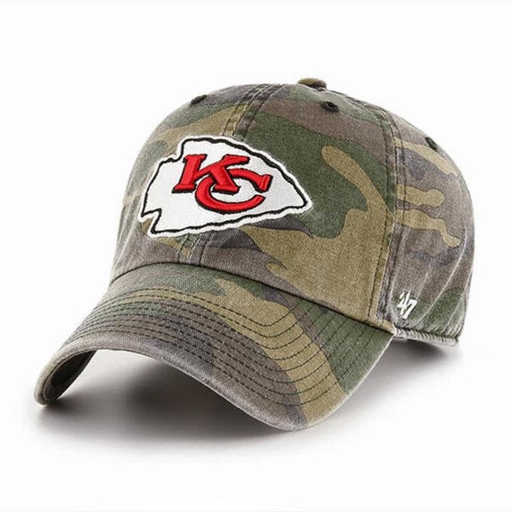 Camo Kansas City Chiefs Hat Adjustable 