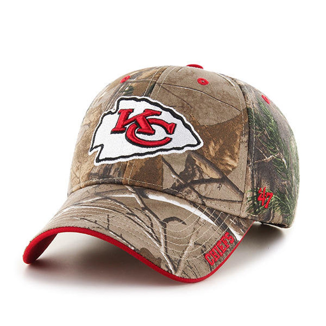 Kansas City Chiefs Camo Hat KC Chiefs Hat Chiefs Realtree Etsy