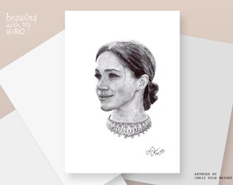 Meghan Markle (Fine Art Print)