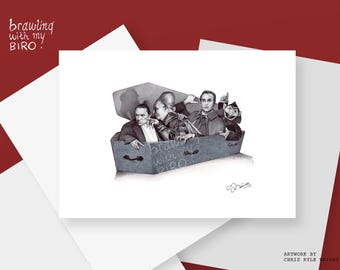 Blood Brothers (Horror Art Print)