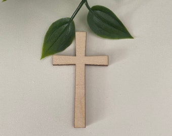 Wooden Cross -Cake decoration