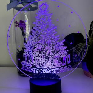 Night light decor lamp 16  colors changing, christmas led light