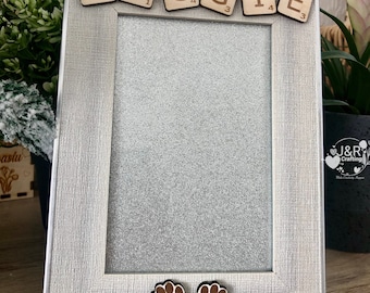 Personalised Dog Photo Frame Gift Keepsake Memorial Birthday Christmas Pet Gift