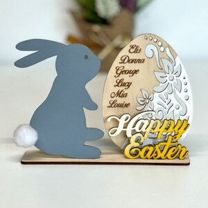Wooden Easter Decorations ,Easter Egg ,Easter Display Freestanding
