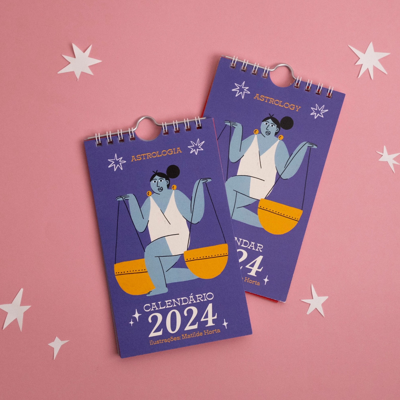 2x 2025 Calendar Zodiac Calendar Artist Calendar Etsy