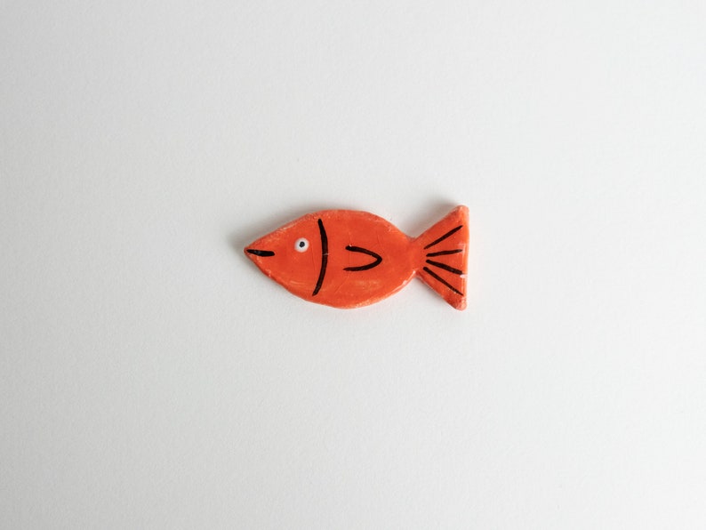 homemade magnets, ceramic magnets, fish ceramics, fish magnets, funny fridge magnets, animal magnet, dishwasher magnet, fridge magnets zdjęcie 5