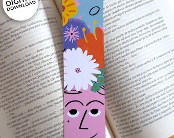 pink bookmark, digital bookmark, bookmark svg, cute bookmark, bookmark kids, printable bookmarks, book lover gift, instant download, pdf