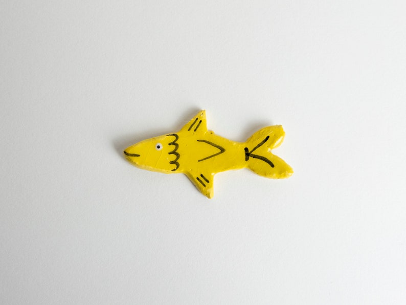 homemade magnets, ceramic magnets, fish ceramics, fish magnets, funny fridge magnets, animal magnet, dishwasher magnet, fridge magnets zdjęcie 6