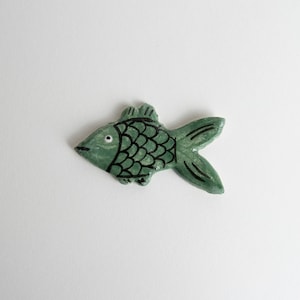 homemade magnets, ceramic magnets, fish ceramics, fish magnets, funny fridge magnets, animal magnet, dishwasher magnet, fridge magnets zdjęcie 8