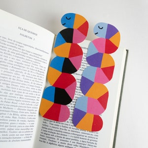 bookmark kids, cute bookmark, bookmark set, animal bookmark, bookworm, bookworm gifts, reader gift, book lover gift, Lesezeichen, bookmark zdjęcie 1