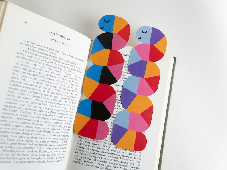 bookmark kids, cute bookmark, bookmark set, animal bookmark, bookworm, bookworm gifts, reader gift, book lover gift, Lesezeichen, bookmark zdjęcie 1