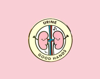 Urine good hands - Enamel Pin