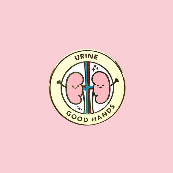 Urine good hands - Enamel Pin