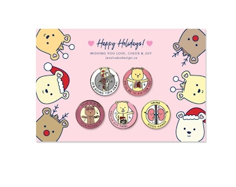 Medical Enamel Pins - Exclusive Holiday Kit