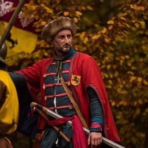Shashka - kosacksvärd i skum för lajv och cosplay bild 2