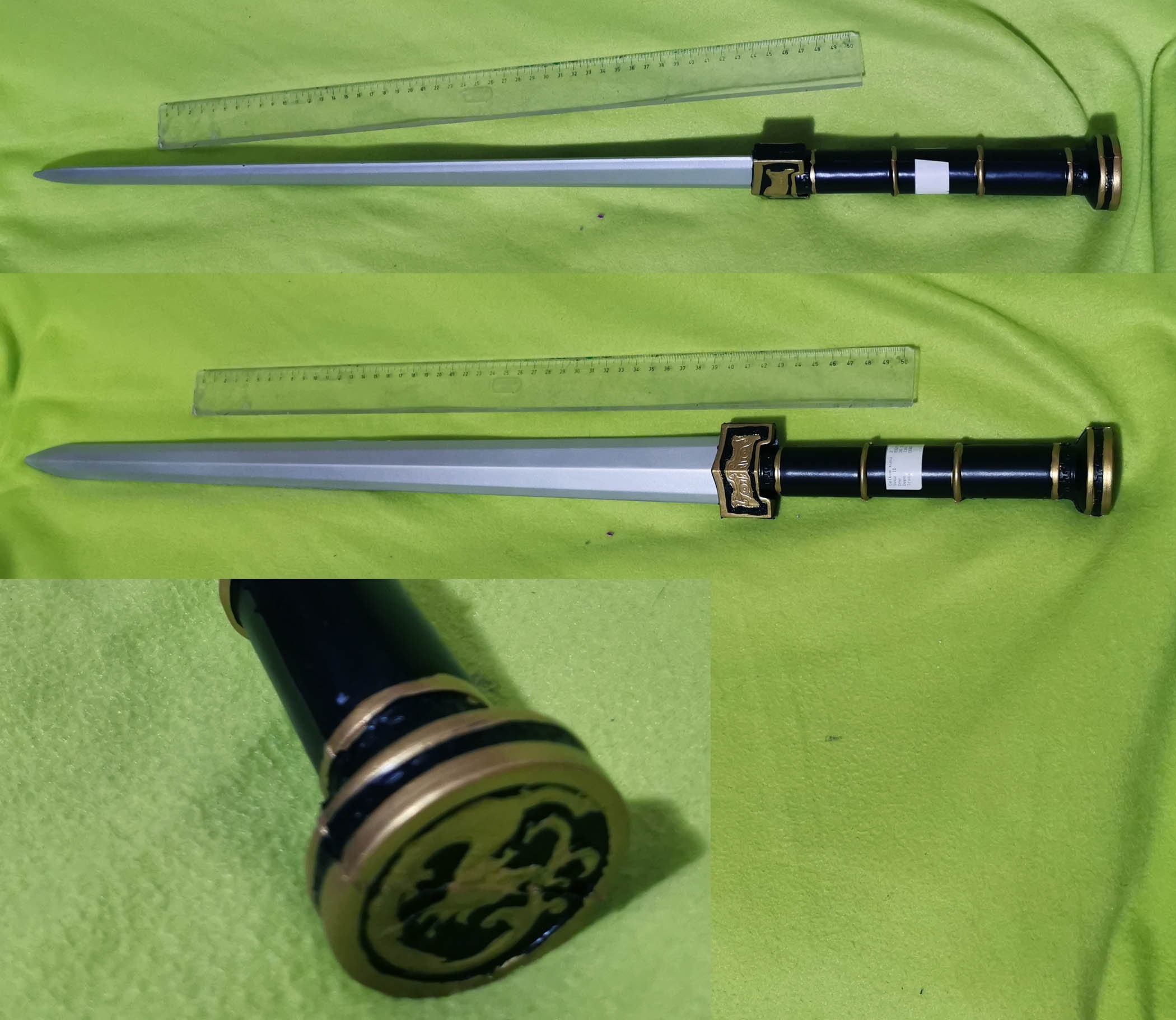 Jian Foam Sword for Larp and Cosplay Etsy