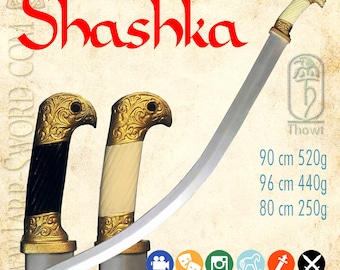 Shashka - Schaumstoff Kosaken Säbel für Larp und Cosplay