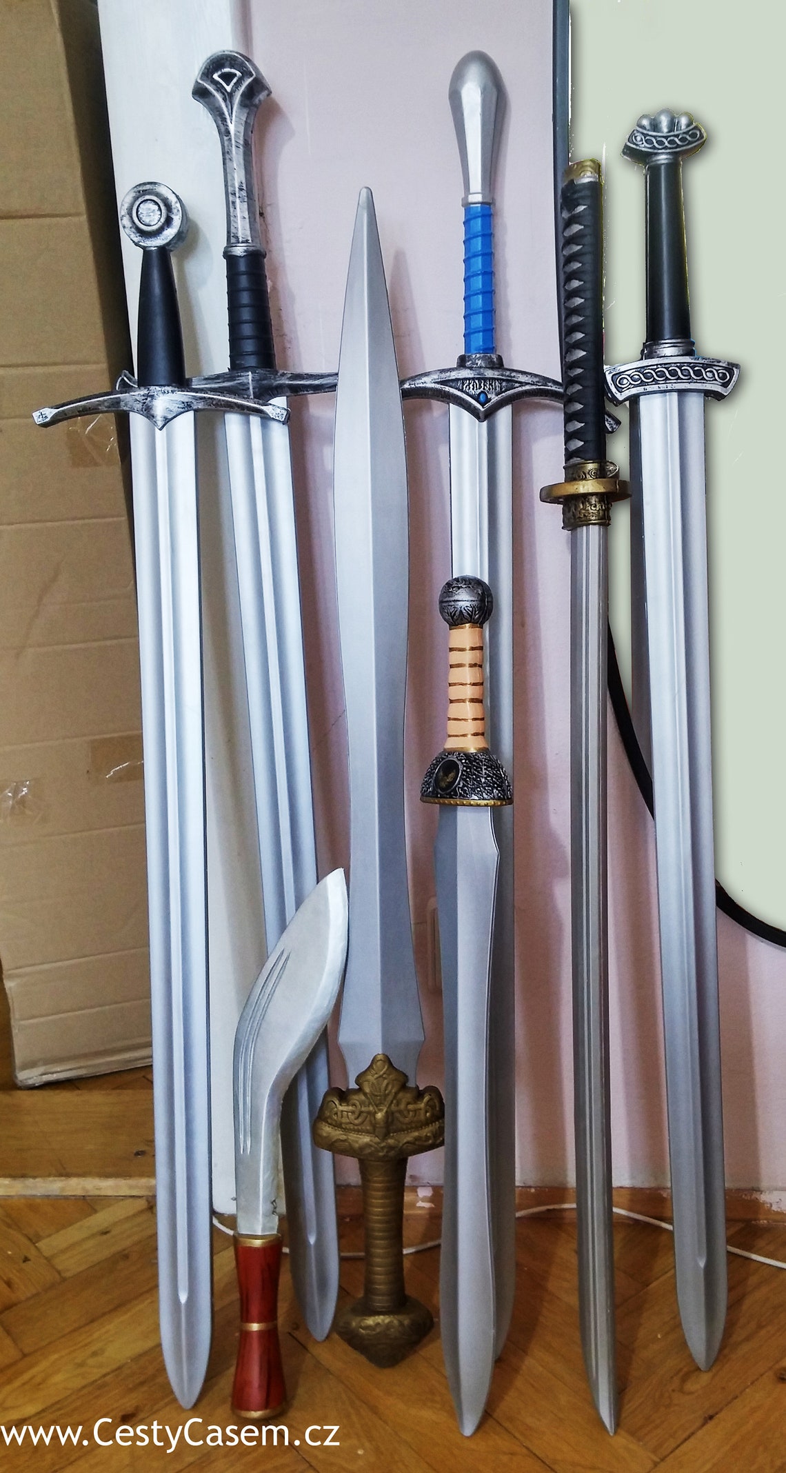 Glamdring Larp And Cosplay Foam Sword Etsy