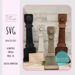 Sign Holder SVG | Wreath Holder | Home Decor svg | Door Hanger Holder | Farmhouse style post Digital Download SVG | Sign Stand Post