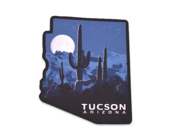 Sticker | Desert Coyote | Tucson, AZ