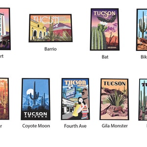 Ansichtkaarten | Verscheidenheid | GRATIS VERZENDING | Tucson Retro | AZ