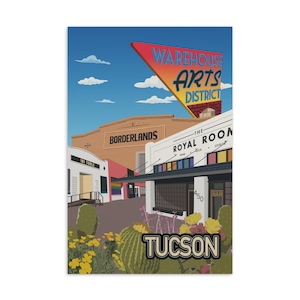 Tucson Postcards: Arizona Travel Art Prints