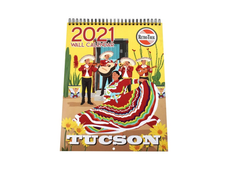 2021 Tucson Calendar Etsy